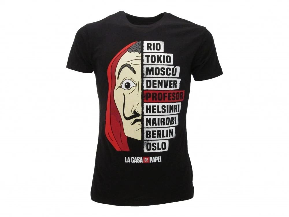 La Casa De Papel Original Teacher Mask T-Shirt S