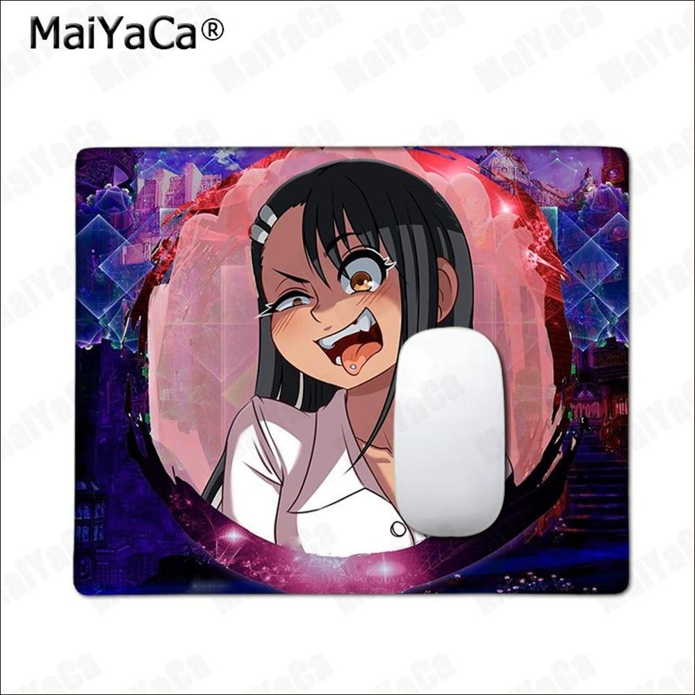 Anime nagatoro san  Mousepad Rubber Small Thickened Mouse Pad Gaming Keyboard Table Office Supplies Room Decor  PC Mouse Carpet