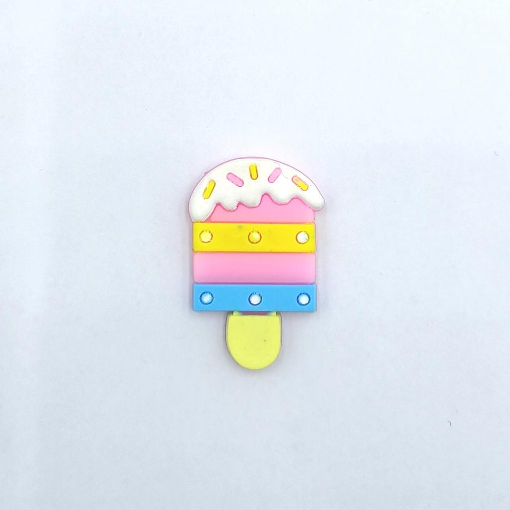 Cartoon Ice Cream Keychain, Phone Case, Hair and Shoe Accessories, DIY Buckles, and Storage Box