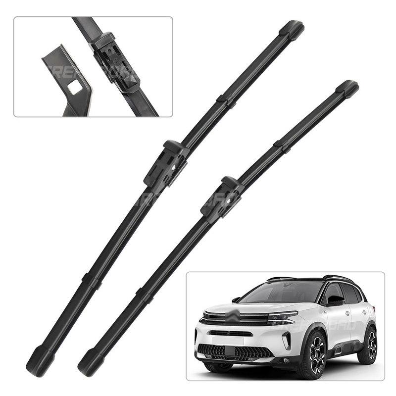 Für Citroen C5 Aircross 2017- 2018     Scheibenwischer Frontscheibenwischerblätter Windschutzscheibe Fensterwischer 28"+16"