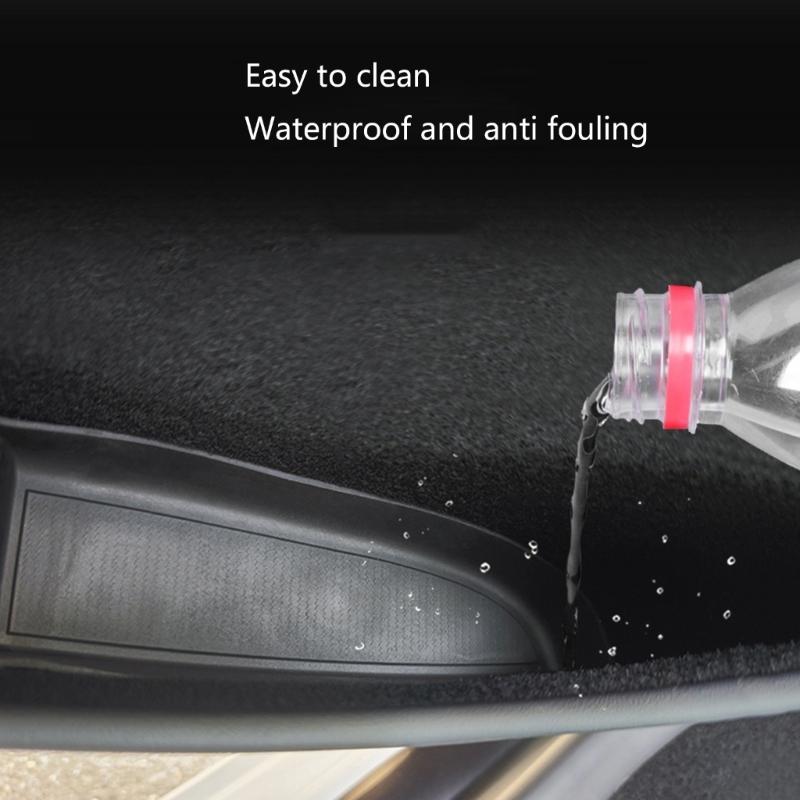 Automotive Door Storage Organizers Spacious 1.5L Capacity For Essential Organization No Tools Needed Slip Proof Design