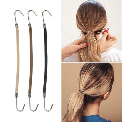 Set of 10 Elastic Hair Styling Hooks Simple and Convenient Hair Bands Colorful Hair Scrunchies Tie Hairties Ornament