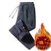 Corduroy Casual Pants Men's Pants Plus Velvet Winter Trousers Sweatpants Spring and Autumn Men's Fleece Sports Pants
