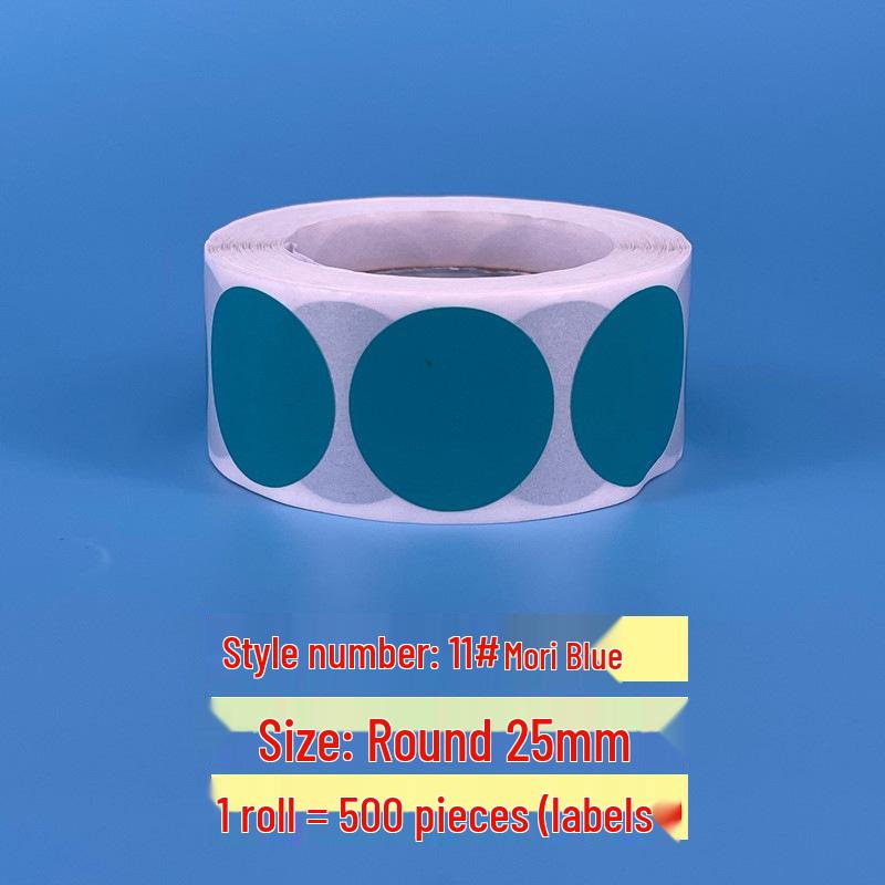 Adesivi Rotondi Colorati Autoadesivi da 2,5 cm per Segnaletica e Graffiti su Buste