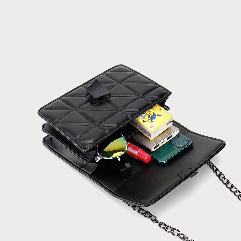 Small square bag new trendy fashion versatile summer mini chain small bag shoulder messenger bag women