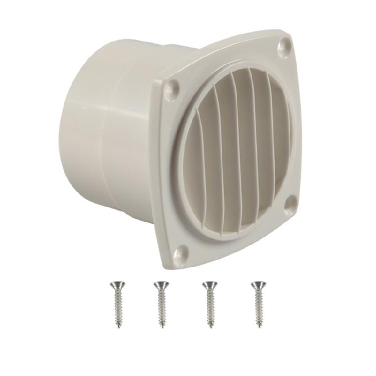 Marine Ducting Ventilation Air Vent Air Hose Thru Vent Universal Air Outlet Boat Vent Louvered Hose Vent Replacement