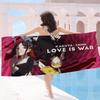 Anime K-Kaguya-Sama Love Is WarS Microfiber Beach Towel Absorbent Quick dry Soft Yoga Swimming Resort Mountain Climbing Towel