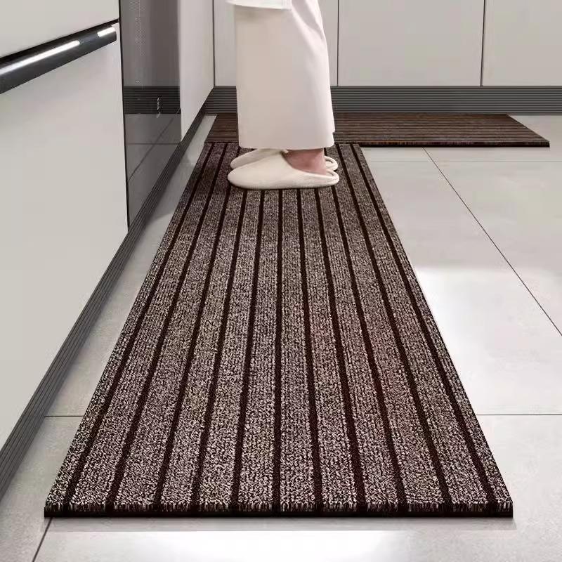 Water Absorbent Anti-Slip Oil-Proof Kitchen Floor Mat - Wash-Free, Dirt-Resistant Full Coverage Entryway Mat
