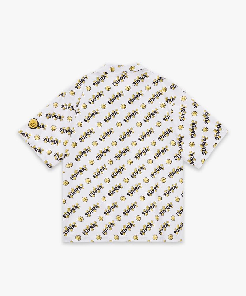SUPRA Coin Monogram Half Shirt White