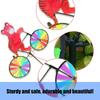 Playful Animal Cycling Windmill Toy Featuring Vibrant Color And Weather Resistant Fabric
