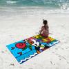 Pop Art R-Romero B-Britto-S Handtuch Weich Leicht Anti-Sand Großes Strandtuch Schnelltrocknend Bad Sport Familie