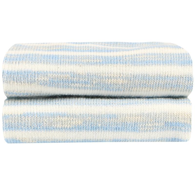 Spring and Summer Anti-drop Combed Cotton Striped Boat Socks for Men, Silicone Anti-slip Socks and Invisible Socks