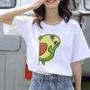 Lovely Sweet Avocado Tee Top Fashion T Shirt Clothing Style Trend Casual Short Sleeve Women Print Lady Female Graphic T-shirt