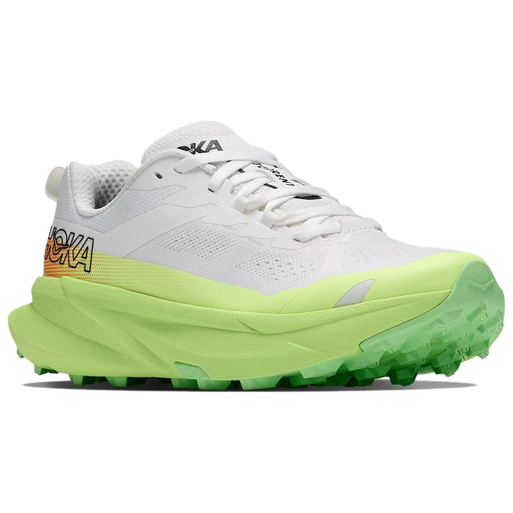 HOKA ONE ONE Trail Running Shoes Women's White 1176634-FYZ