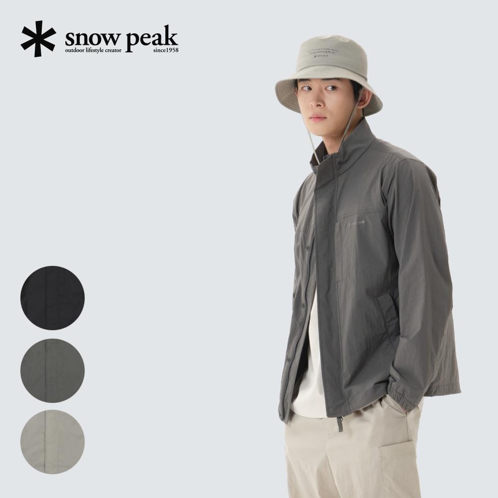 [Snowpeak] Ветровка с высоким воротником Root (S26MMRWB64) Dark Gray-95(M)