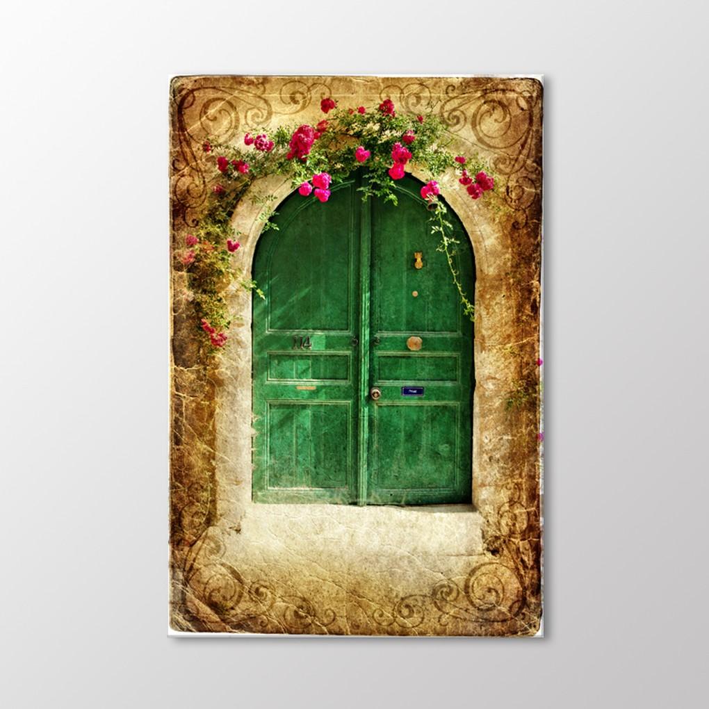 

Винтажная Живопись Цветочные Дверь