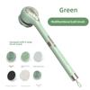 Automatic Waterproof Electric Back Rub Bath Brush Long Handle 5-in-1 Electric Massage Bath Brush