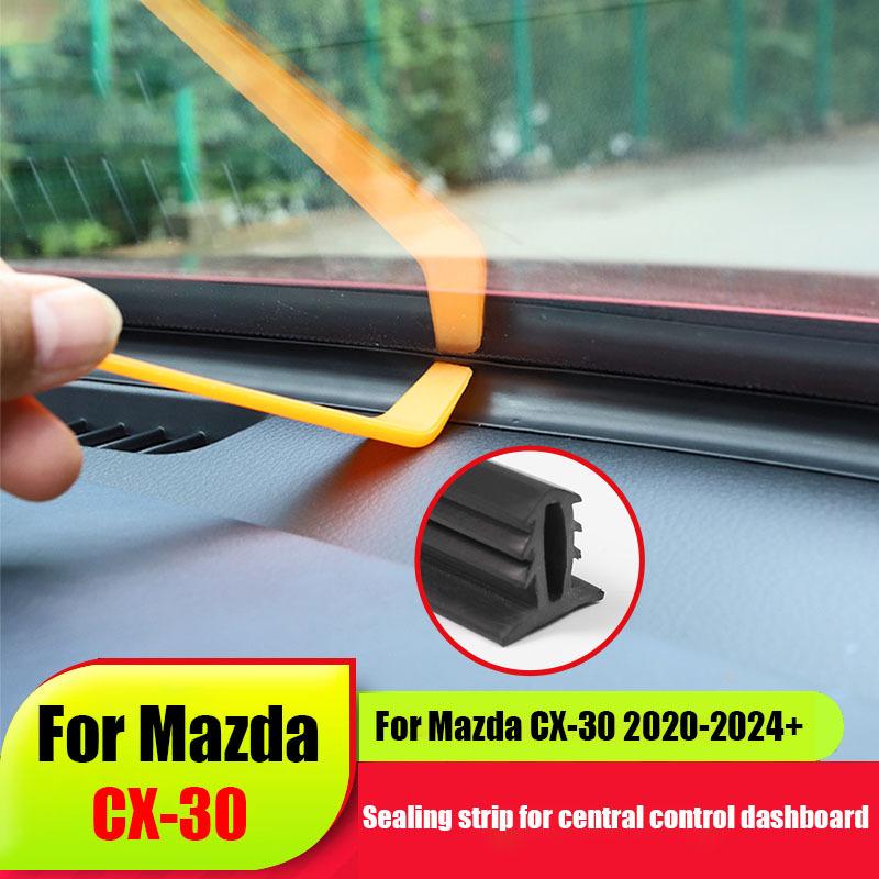 For Mazda CX-30 CX30 2024 Soundproofing sealing strip gap adhesive strip for the central control dashboard