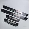 For Mitsubishi Outlander Car Accessories Stainless Steel Door Sill Scuff Plate Door Sill Protector 2013 2014 2015 2016 -