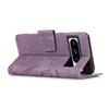 Google Pixel 9 Pro Leather Case with Hand Strap, Card Slot, Flip Cover