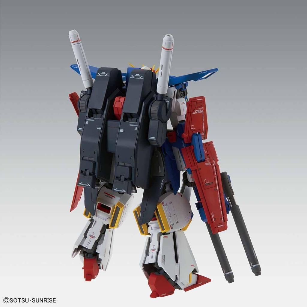 BANDAI SPIRITS MG Mobile Suit Gundam ZZ Double Zeta Gundam Scale Plastic Model Kit 184877 Multicolor Ver.Ka 1/100 Pre-Colored