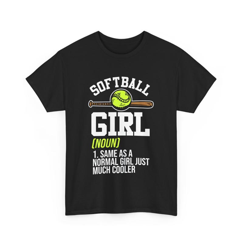 Pitcher Sassy Sports Funny Softball Girl Definition T Shirt