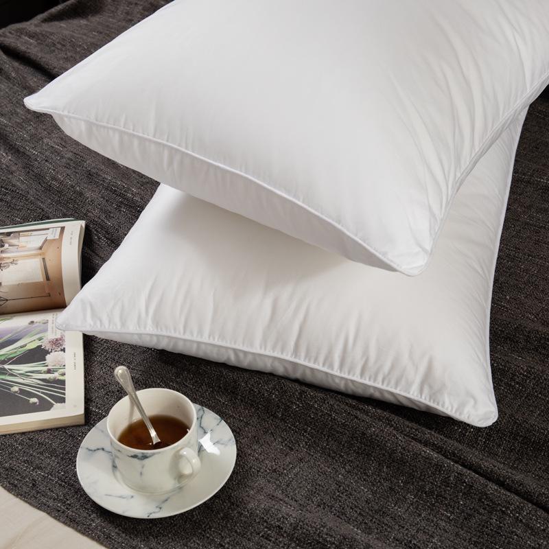 

Комфорт п ятизіркового готелю: Подушка з пуху для дорослих з підтримкою шиї для дому та гуртожитку Universal Size