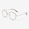 Seutailwokeu Matte Brown & Rose Gold Metal Style11 M Mbr/Rg 53Mm Stylework Eyeglass Frames