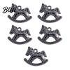 Horse Jewelry Charm 5Pcs Zinc Alloy Metal Electroplating Decoration Accessories