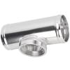 2.5in Blow Off Valve Flange Aluminum Alloy Silver Rustproof Universal Replacement for HKS SSQV SQV