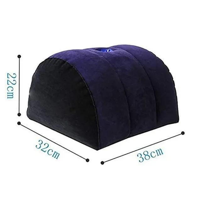 Oppblåsbar Climax Sex Magisk Pute Kjærlighetsposisjon Pute Par Møbler Par Sex Trekant sjarmpute Sexleketøy