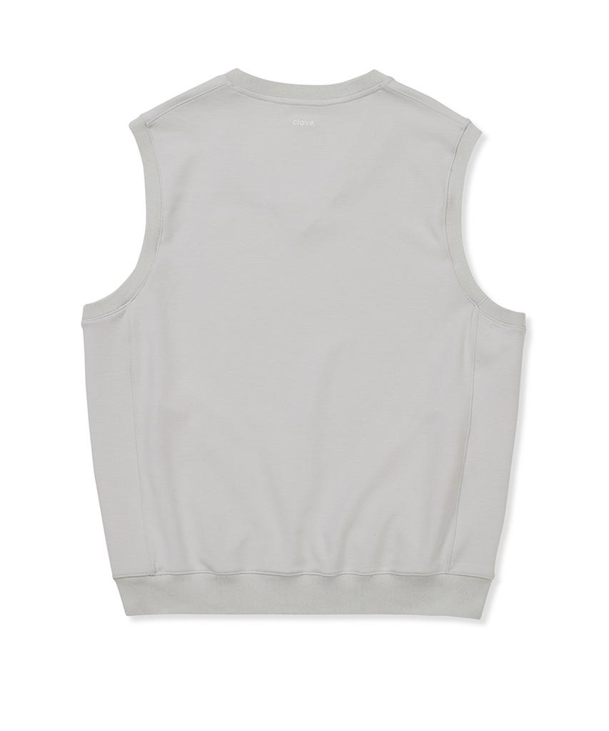 Clove [24Ss Clove] Sporty Vest_Men (Light Gray)