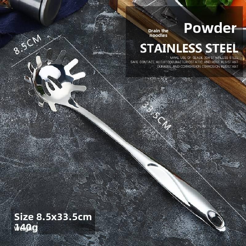 Stainless Steel Kitchen Utensils With Wall Mount For Durable Cooking And Storage