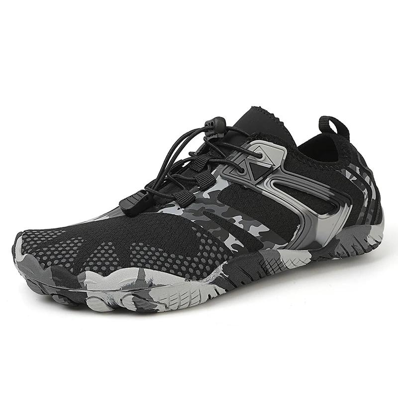 Nuevos Zapatos Acuáticos Antideslizantes de Secado Rápido para Senderismo en Arroyos, Zapatos de Agua para Exterior, Playa, Transpirables, para Senderismo en Arroyos, Zapatos Descalzos