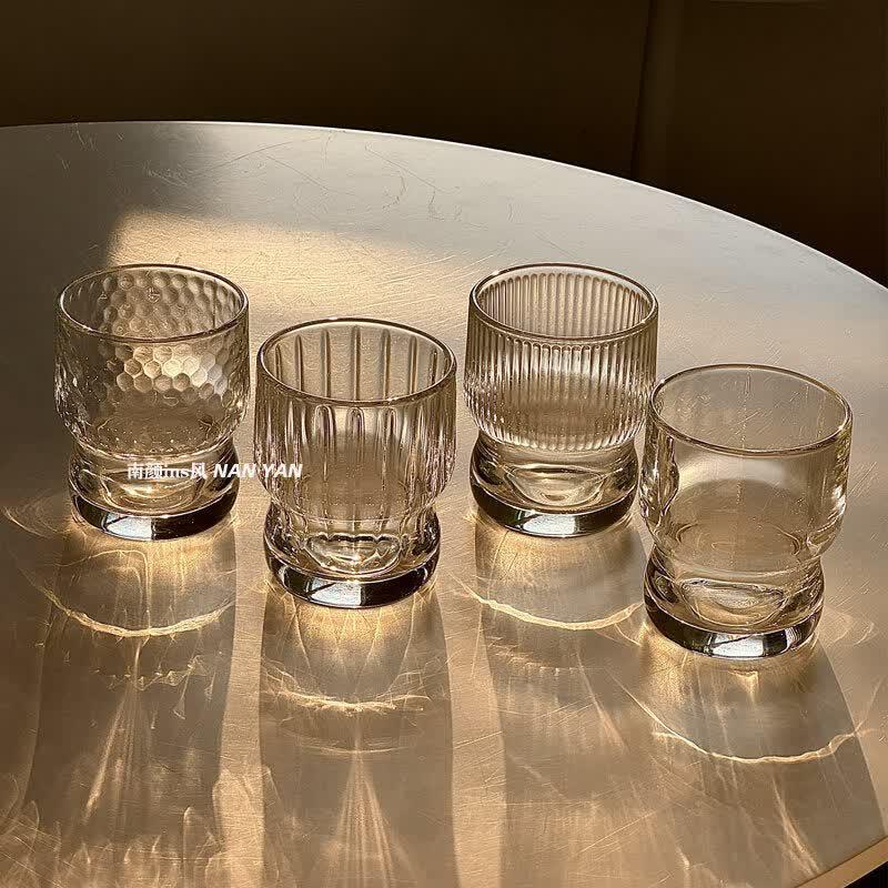 Ins Style Chubby Glass Coffee & Drink Cup