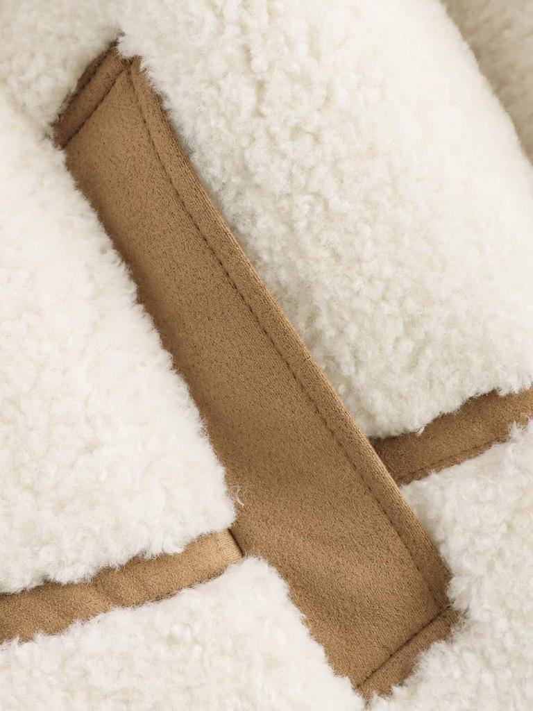 2024 Autumn/Winter Women's Street Fashion Fleece Jacket 8790