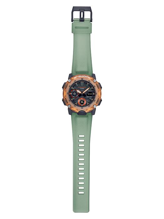 Casio Herren Harz 200M Wasserdicht Digital Stoßfest Quarz Uhr GA-2000HC-3A
