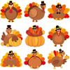 Ceiba Tree Thanksgiving Turkey Cutouts Turkey Bulletin Board Decorations Fall Cut-Outs Decor for Classroom Party Home