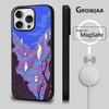 Cute Ghost Phone Case For iPhone 16e,16,15,14,13,12,11,Plus,Pro,Max,Mini Magsafe Magnetic Wireless Charging