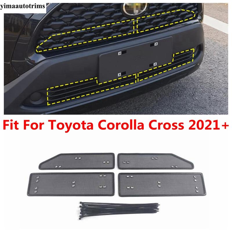 Car Front Grille ect Net Screening ert Mesh Protection Cover Trim Accessories For Toyota Corolla Cross XG10  - 2025