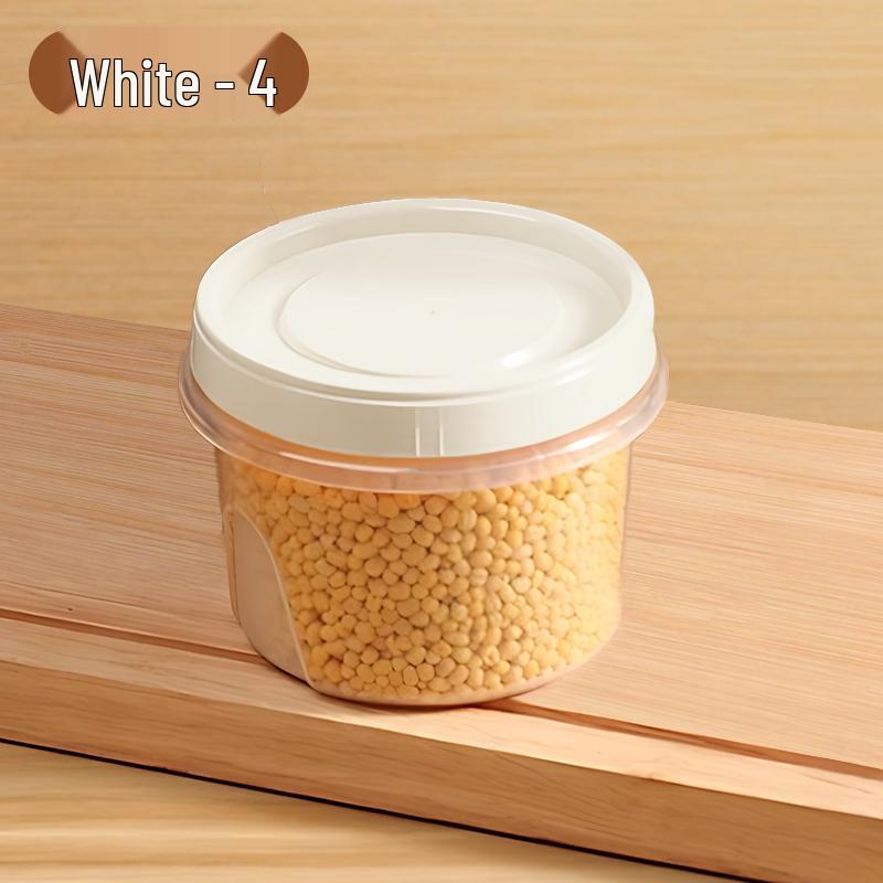 Microwave-Safe Airtight Bento Box: Small Round High-Temperature Resistant Fruit Storage Container with Lid for Refrigerators.