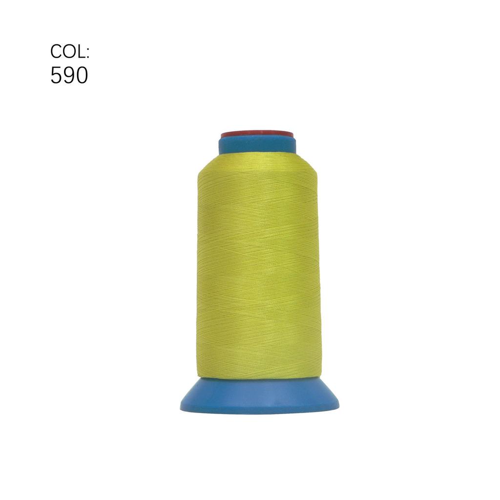 Fir de brodat din poliester ultrafin de înaltă rezistență 75D/2 - 80 de culori, 4000 m