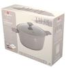 TITANIUM POT WITH LID 28cm BERLINGER HAUS BH-8102 TAUPE