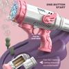 12 Hole Children'S Bubble Gun Outdoor Toys Full Automatic Water Electric Bubble Maker Machine Soap Blowing Toys Game Party Gifts