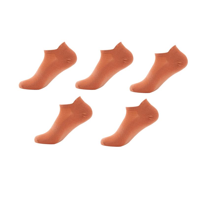 5 Pairs Men's Mesh Non-Slip Cotton Short Sock Male Breathable Spring Summer Autumn Ankle Socks