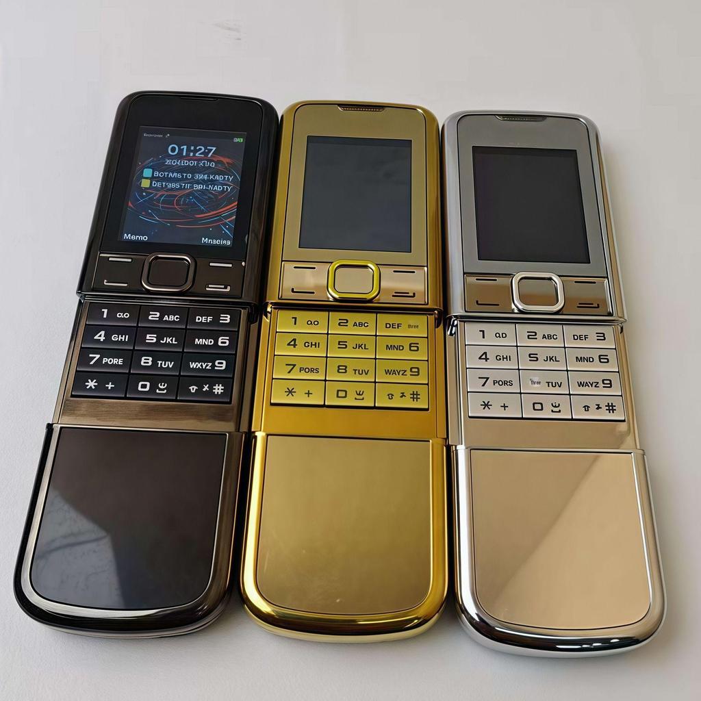 8800 2G Dual SIM Keypad Slider Phone for Seniors & Students - Backup Functionality