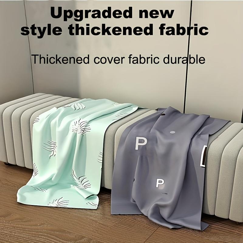 Simple cloth wardrobe with zipper, thickened and reinforced steel pipes, assembled, thickened, suitable for dormitories, home be