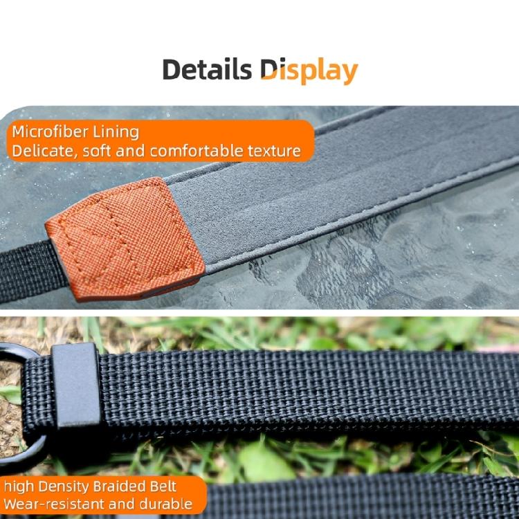 Compactly Foldable Remote Controller Strap Durability Steel Carabiner For RC2/1,RCPlus2/1 Outdoor Exploration Activity