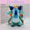 Cute Blue Dragon Plush Toy 30*23cm Pp Cotton Filled Ideal For Play And Display