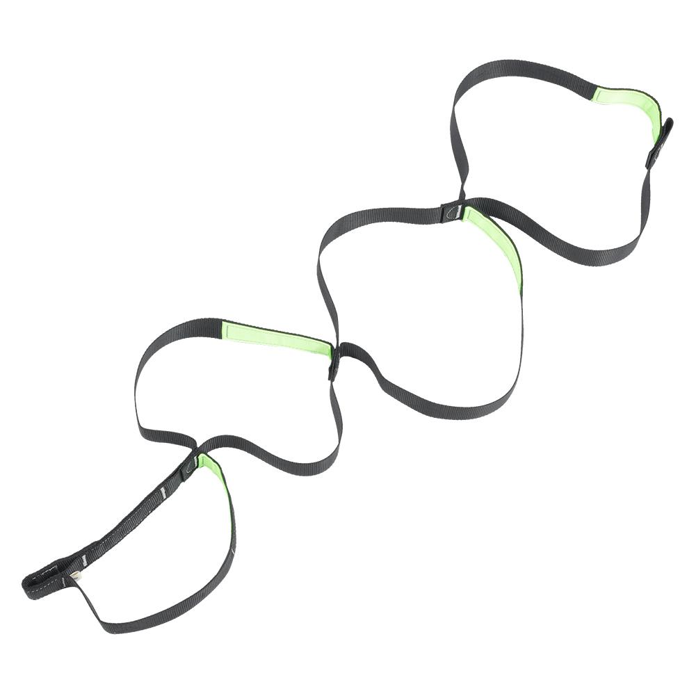 Utomhus Hängande Repstege Platt Steg Uppstigningsrem för Bergsklättring Klippklättring